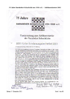 75 Jahre Barmbeker Schachclub